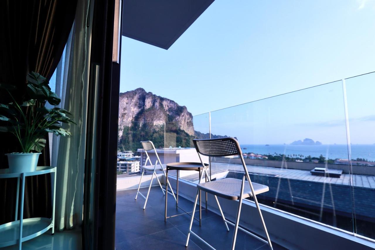 A402-Silk Condo Aonang-Sea View-5 Mins Walk To Beach Ao Nang Eksteriør billede